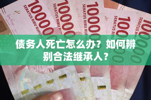 武汉债务人死亡怎么办？如何辨别合法继承人？