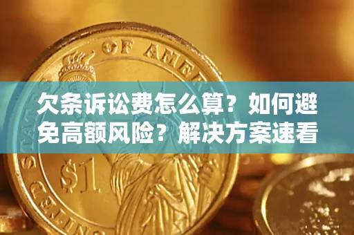 武汉欠条诉讼费怎么算？如何避免高额风险？解决方案速看！