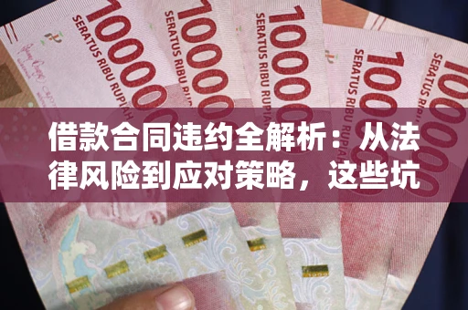 武汉借款合同违约全解析：从法律风险到应对策略，这些坑别再踩！