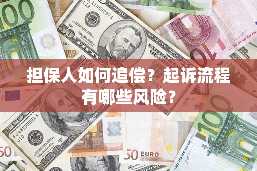 武汉担保人如何追偿？起诉流程有哪些风险？