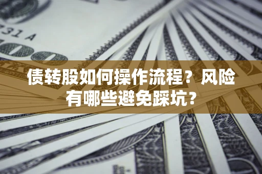 武汉债转股如何操作流程?风险有哪些避免踩坑? 武汉债转股如何操作流程?风险有哪些避免踩坑?