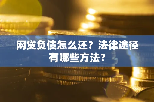 武汉网贷负债怎么还？法律途径有哪些方法？